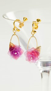 何枚重ねる？♡レジンで作る立体フラワー♡ | C CHANNEL