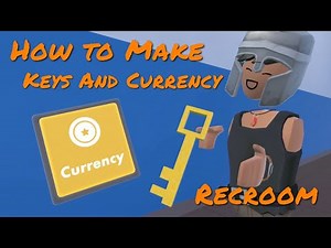 How to make Keys and Room Currency In Recroom || tutorial