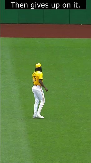 Oneil Cruz Makes an Error… Then Quits on the Play