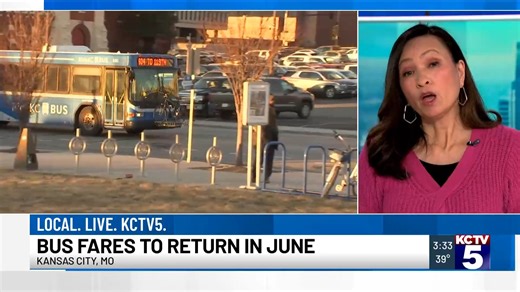 FAIRES RETURN - No more free rides!! If you ride the bus in KC, get ready to pay! Come June, bus faires are coming back. | Sharon Chen