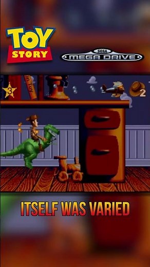 Toy Story on Sega Mega Drive was Something Else... 👀