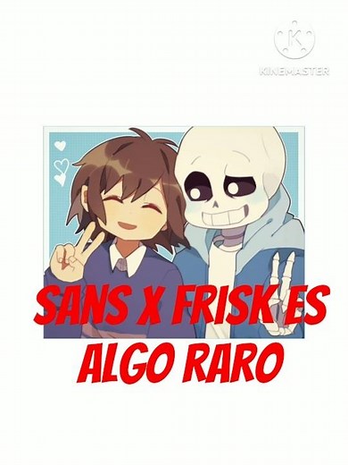Sans x Frisk #Frans #undertale #ship