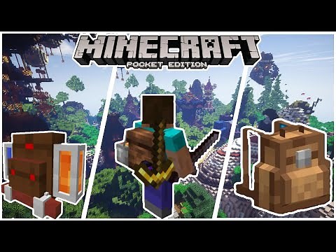 😱 addon de MOCHILAS para Minecraft PE 1.19 LINK DIRECTO 😉✅ (Ultimate Backpack Addon)👈