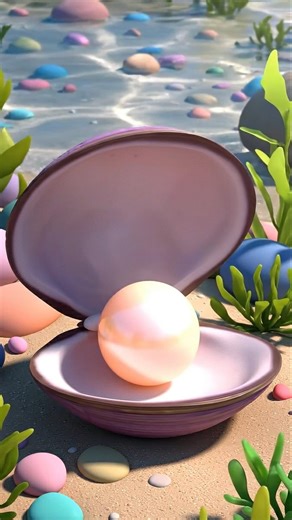 🐚 Clam Shell Puzzle | Learn Sea Animals | A Sailor Went to Sea #cocomelon #toddlerlearning #shorts