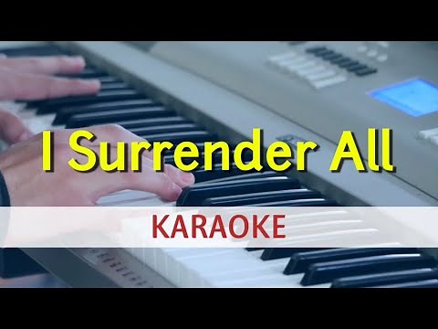 I Surrender All Karaoke Lyrics
