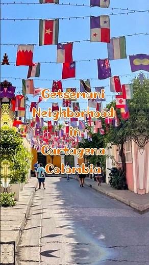 Getsemani Neighborhood in Cartagena Colombia