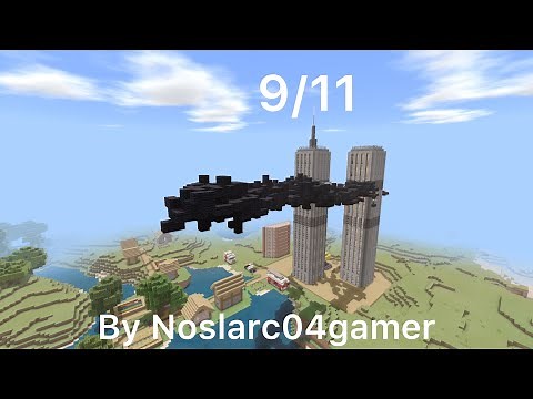 9/11 Tribute in Minecraft (20th Anniversary) A Short Movie