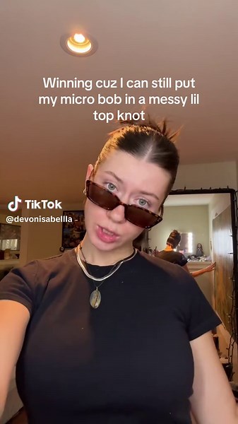 Micro Bob Styling: How to Create a Top Knot