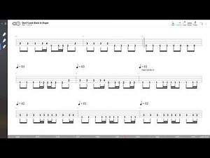 Oasis - Don't Look Back In Anger (BASS TAB PLAY ALONG)