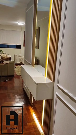 Decoración de recibidores: espejo, papel tapiz y molduras para renovar tu hogar