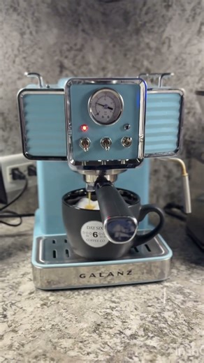 My New Coffee Bar Setup | Galanz Espresso Machine + Syrup Station #pov #houston