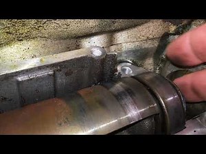 Volvo V8 Balance Shaft exposed