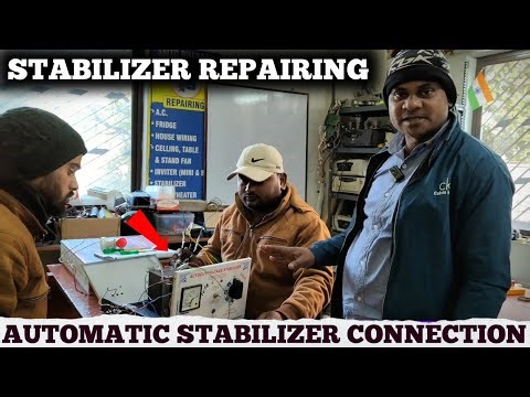 Automatic Stabilizer Connection Karna Sikhe | Stabilizer Repairing Karna Sikhe smtc dhanbad