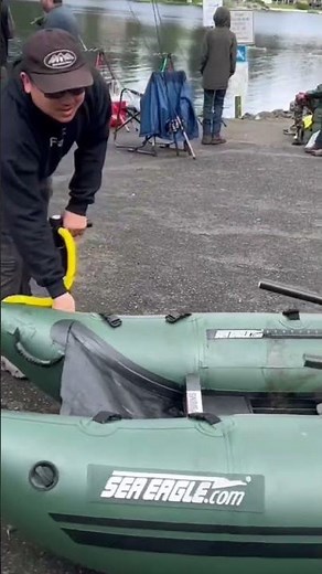 SEA EAGLE 🦅 With 55 Lbs. MINN KOTA TROLLING MOTOR