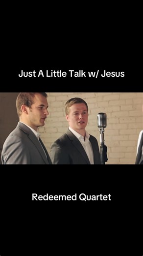 Just a Little Talk With Jesus | Redeemed Quartet #ChristianTikTok #christianmusic #