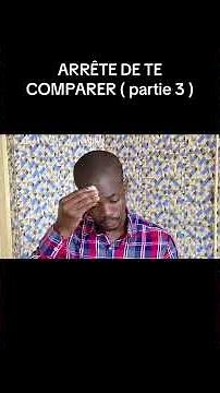 Stop comparing yourself to others