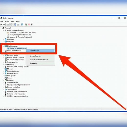 How to Update Drivers on Windows 10 Using Device Manager and Windows Update 2021 #shorts #ytshorts