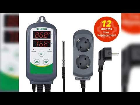 Latest Products You Must Know! INKBIRD ITC-308 Heating and Cooling Dual Relay Temperature Controll