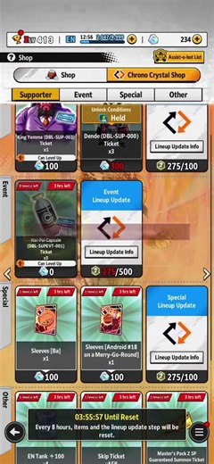 How to up supporter Capsule and Power Scanner #fypage #dbl #tutorial #dragonballlegends