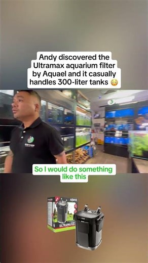 The perfect fish tank filter for your home tank @aquael