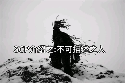 SCP介绍之:不可描述之人 编号:SCP2521