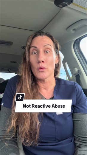 We need to stop calling it ‘reactive abuse.’ When a victim explodes, shuts down, or melts down, they’re having a nervous‑system‑driven response to a threat. Their reaction might look intense because, to their nervous system, it IS an intense situation. Labeling the victim’s response as ‘abusive too’ is a tactic often used in abusive relationships: mutual wounding and blame sharing. Abuse is the intentional use of tactics to destabilize, intimidate, and control. The abuser is abusing. The victim 