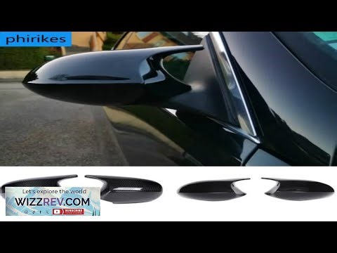 Side Rearview Mirror Cap Wing Mirror Cover Fit For BMW E90 E91