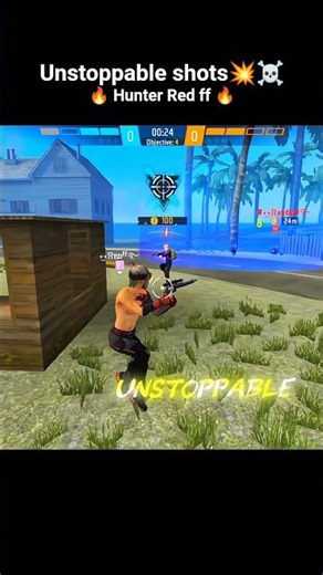 hunter Red ff🍷🗿 impossible #freefire​ #redff #redffsmg