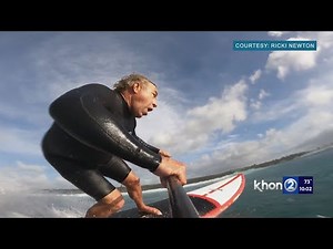 Legendary Hawaii surf photographer captures his own epic final moments