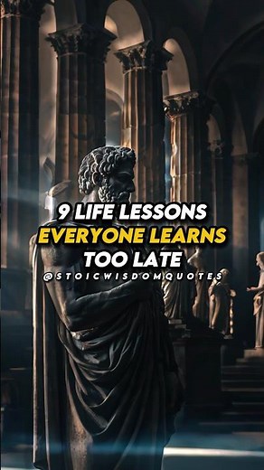 9 Life Lessons People Learn Too Late in Life