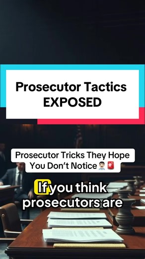Prosecutor tactics explained. Criminal court strategy, charging leverage, plea negotiations, discovery rights, and courtroom narrative framing all impact outcomes. Understanding defendant rights is critical in criminal defense cases. Courtroom tricks explained Criminal defendant rights How prosecutors build cases Plea bargain strategy Justice files #legaldefenseusa #prosecutortricks #courtroomrights #knowyourrightsusa #justicefiles