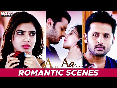 "A Aa" Movie Romantic Scenes | South Movie | Nithiin, Samantha | Trivikram | Anupama | Aditya Movies