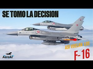 Asi vuela el F 16, futuro avión de la Fuerza Aérea Argentina