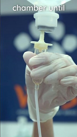 How to set up an IV line for a canine patient #veterinary #clinicalskills #vetacademy #shorts