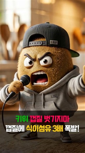 키위 제대로 먹는 방법 알려줄게 #음식상식 #요리상식 #쇼츠 #shorts #푸드랩 #foodrap
