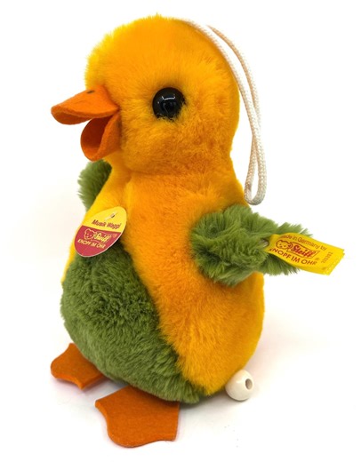 Steiff Plush Musik Waggi Duck Music Pull Cord Works 1990s 18 Cm 7inches ID Button and Tag Germany - Etsy Canada