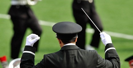 Ohio State’s marching band does one huge moonwalk