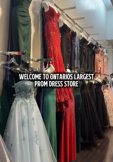 Discover Ontario's Largest Prom Dress Selection