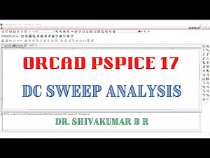 4. OrCAD PSpice 17: DC Sweep Analysis