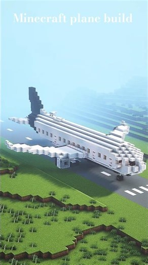 Minecraft plane build #minecraft #shorts #youtubeshorts #ytshorts #shortvideo #shots #viralshort