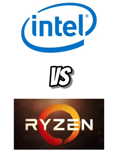 ¿Cuál es mejor? #pcgamer #pc #pcgaming #tech #parati | intel o ryzen