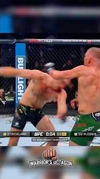 Sean Strickland vs Dricus Du Plessis 1 [INSANE TITLE MATCH]