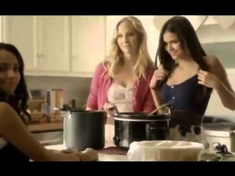 The vampires Diaries Bloopers 3° temporada Sub. Español.