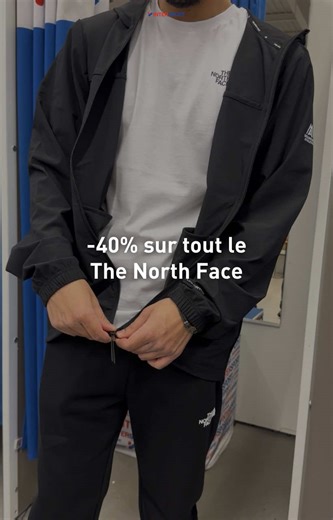 On vous donne une petite idée de tenue pour profiter des -40% sur toute la marque The North Face 😉 📍 Montévrain, Meaux, Val d’Europe. #outfit #thenorthface #tenuethenorthface #promo #intersport
