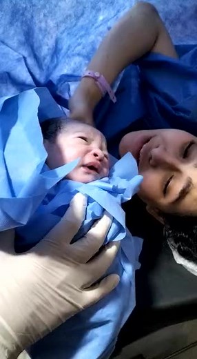 Newborn Baby Care in a Hospital Environment