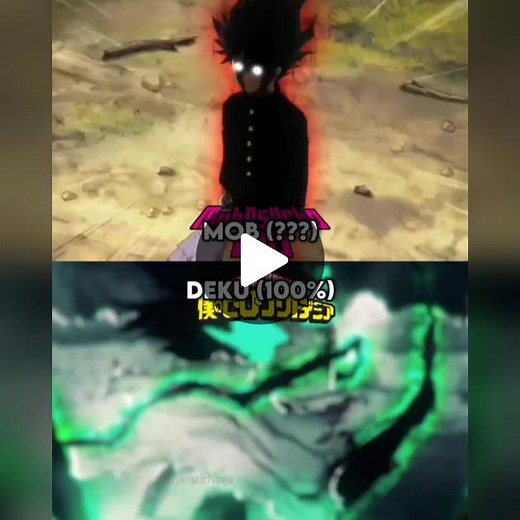 Mob vs Deku #anime #animedebate #powerscaling #comparison #vs #Mob #mobpsycho #deku #myheroacademia #mobpsycho100 #mha #fypシ #fyp #foryoupage