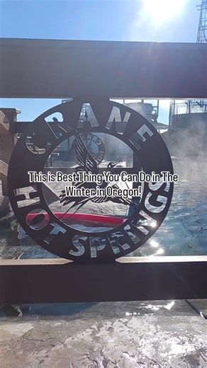 You've got to add Oregon's hotsprings to your bucket list! While it's too cold for many outdoor activities, Oregon's abundance of hotsprings make for the perfect outdoor activity during the chilly winter months. Just outside of Burns, Oregon you'll find a gem with Crane Hotspring. Whether you're looking for a romantic weekend or family adventure it won't disappoint. Consider this your sign, to put a trip to Crane Hotspring on your calendar this month! #Oregon #easternoregon #hotsping | Prairie C