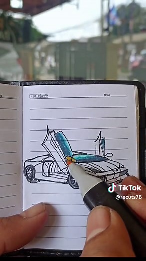 How to Draw a Lamborghini Car Step by Step