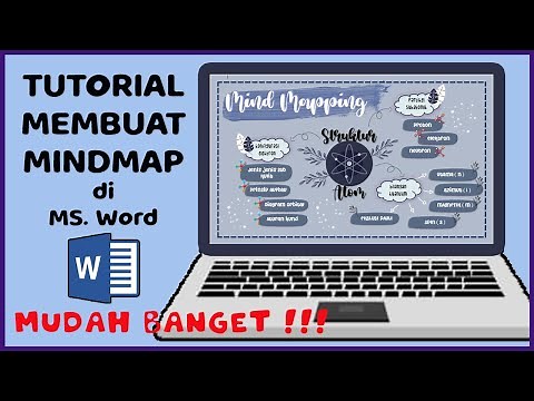 cara membuat mind map di microsoft word || Peta Konsep