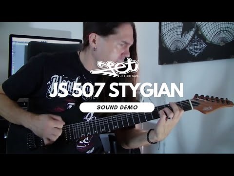 JET GUITARS JS-507 Stygian, guitar demo